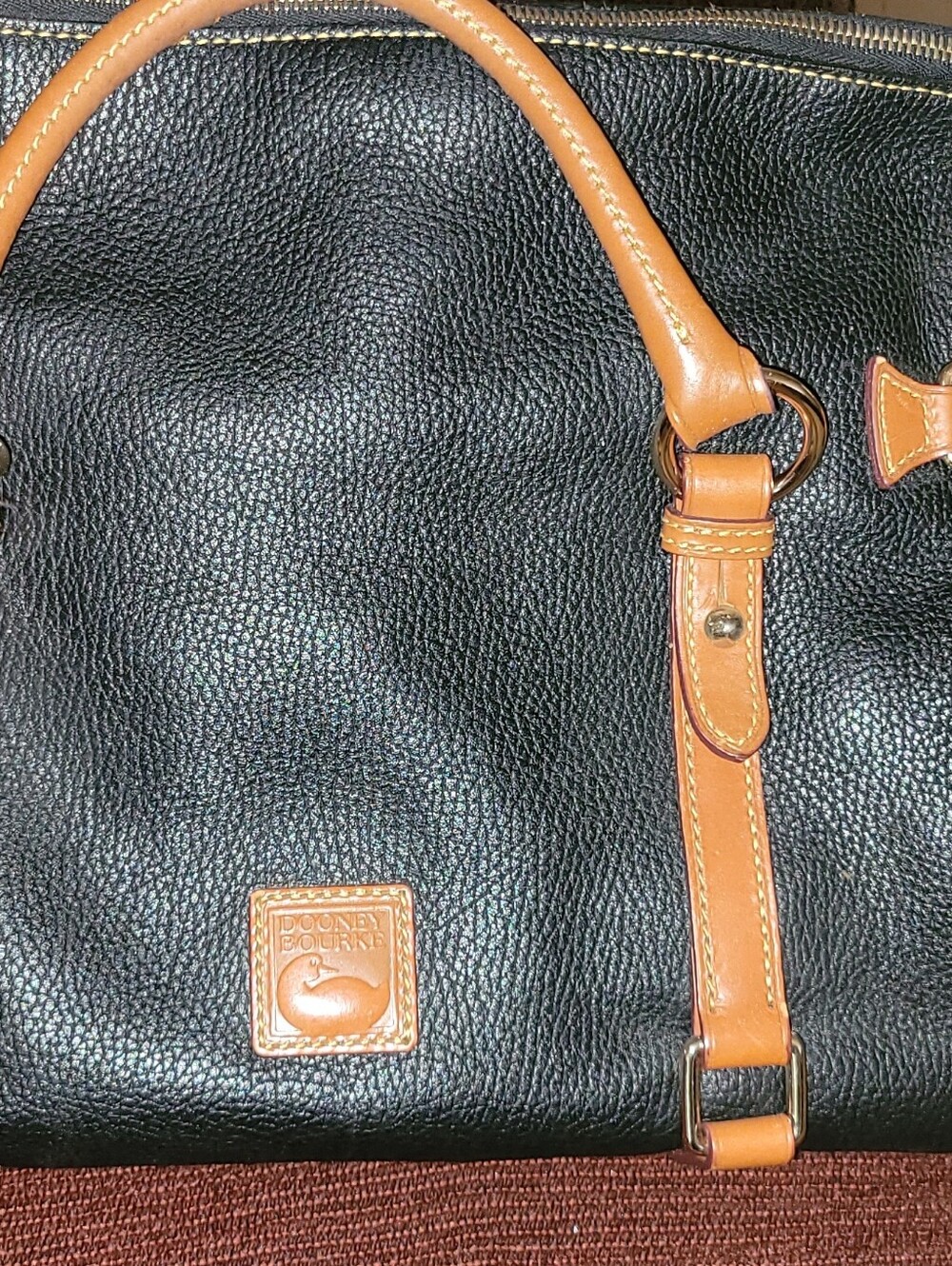 Leather handbag